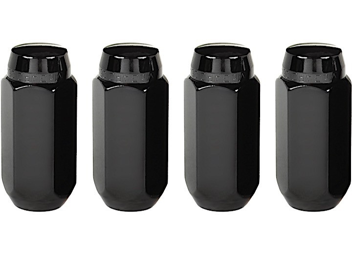 McGard - Hex Lug Nut M14x1.5 Cone Seat 13/16 Hex 1.945 In Oal Black (4 Pk) - 64022