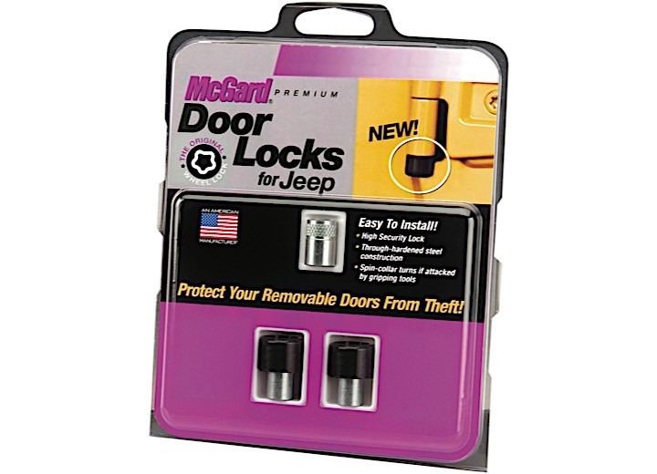 McGard - Jeep Door Lock Set Jk 2door/2lock M6x1.0 - 76057