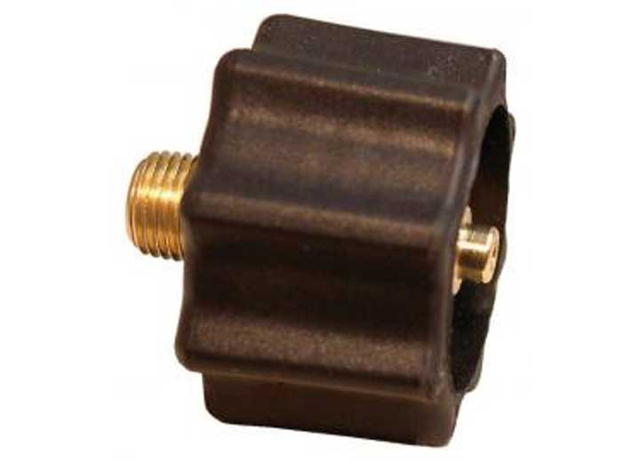 Marshall Excelsior - Evacuation Coupling 15/16in F Acme X 1/4in Mnpt 50 Scfh Flow Cap  Black Handle - ME517