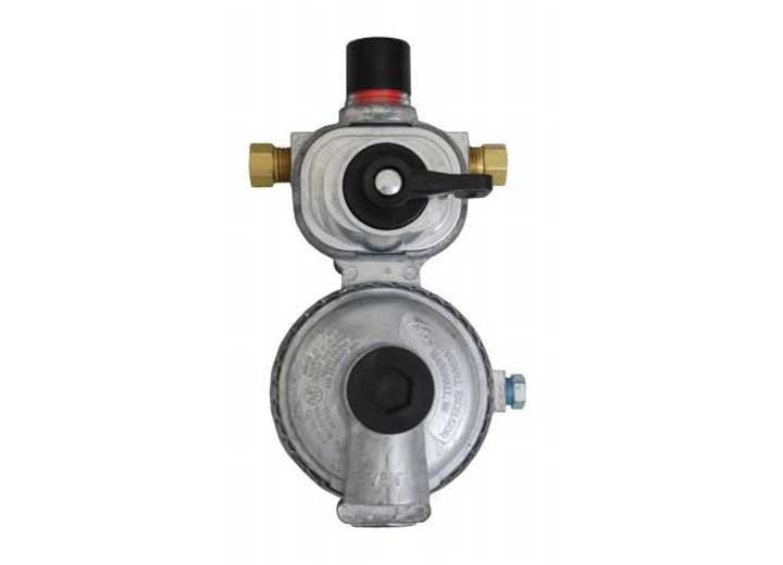 Marshall Excelsior - 2 Stage Excelaflo Auto Changeover Regulator 1/4in Inv Flare X 3/8in Fnpt High C - MEGR-253H