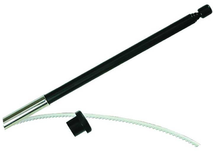 Metra - Black Stainless Steel Replacement Mast And Nut - 44-PWR22B