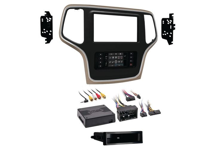 Metra - Jeep Grand Cherokee 20142017  Bronze Trim  Turbotouch Kit - 99-6536BZ