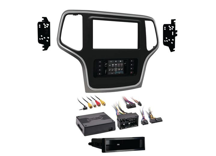 Metra - Jeep Grand Cherokee 20142017  Silver Trim  Turbotouch Kit - 99-6536S