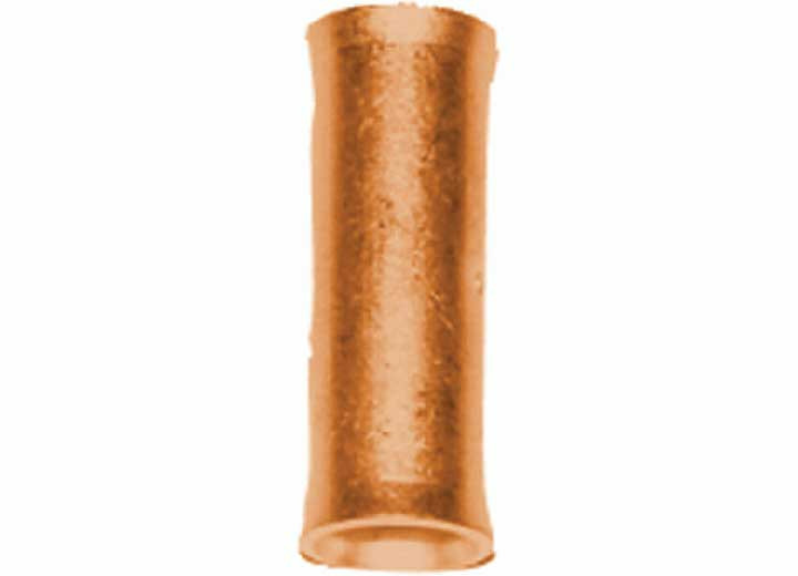 Metra - Copper Uninsulated Butt Connector 6 Gauge Package Of 25 - CUR6
