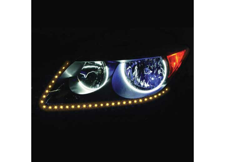 Metra - 24 Inch Amber Sideview Led Pair  Bulk - HE-ASV