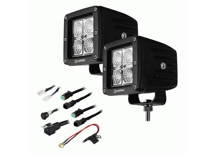 Metra - 3 Inch 4 Led Cube 2 Light Kit - HE-CL22PK