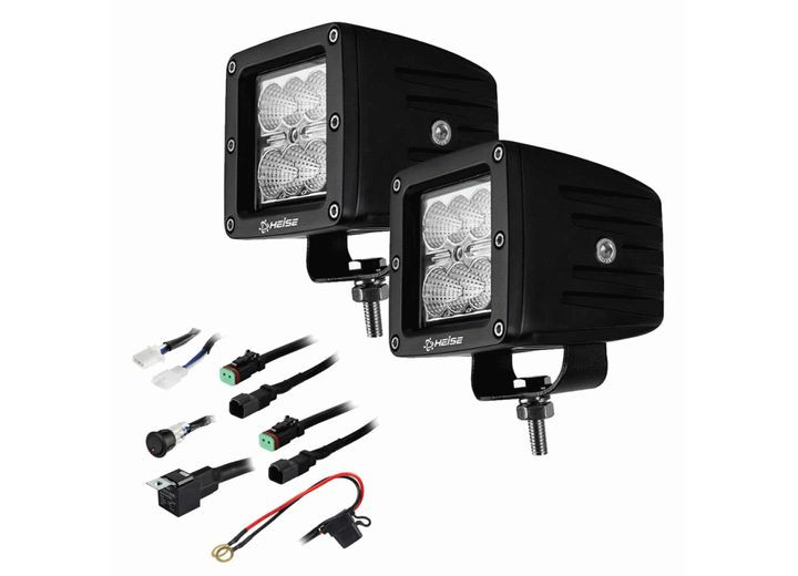 Metra - 3 Inch 6 Led Cube 2 Light Kit - HE-CL32PK