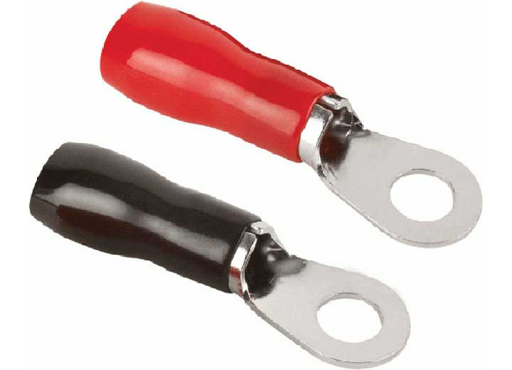 Metra - Nickel Ring Terminal 4 Gauge 5/16 Inch Package Of 50 - IB4GNRT-50