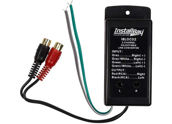 Metra - 2 Channel 80 Watt Adjustable Level Converter Each - IBLOC02