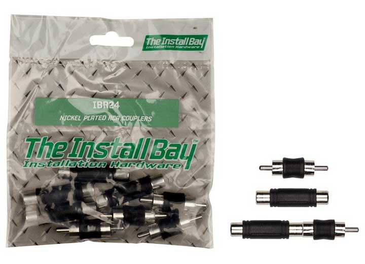 Metra - Nickel Plated Rca Couplers  Retail Pack - IBR24