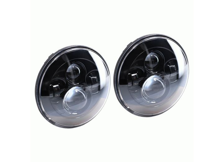 Metra - Led Headlights 7 Inch Black - JP-701B