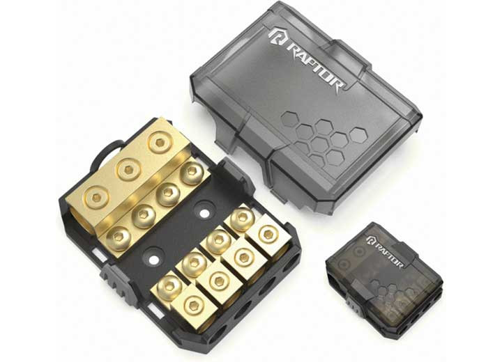 Metra - Manl Fused 4position Distribution Block  Pro Series - RMANL4