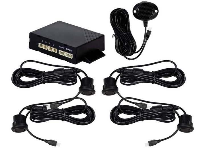 Metra - Rubber Rear Parking Assist Kit. Designed For Vehicles With Metal Bumpers - TE-BR4PSK