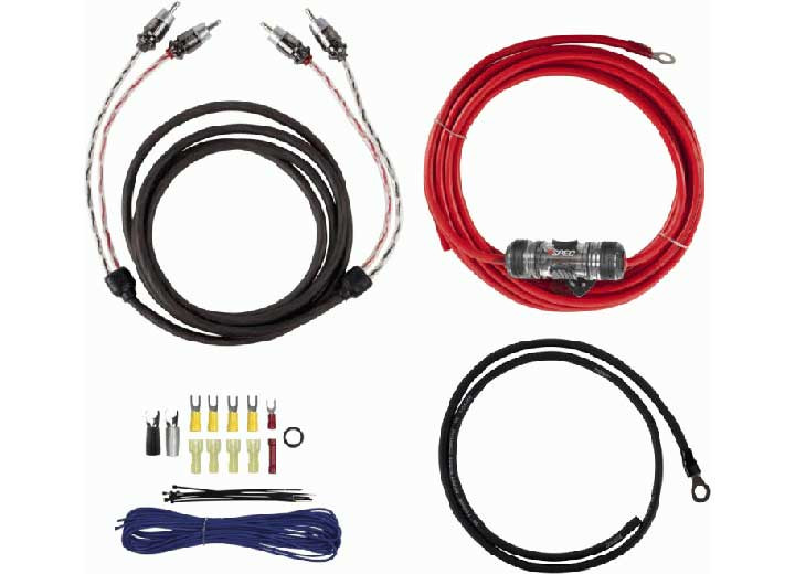Metra - V12 8 Awg Amp Kit  950 W With Rca Cable - V12-AK8