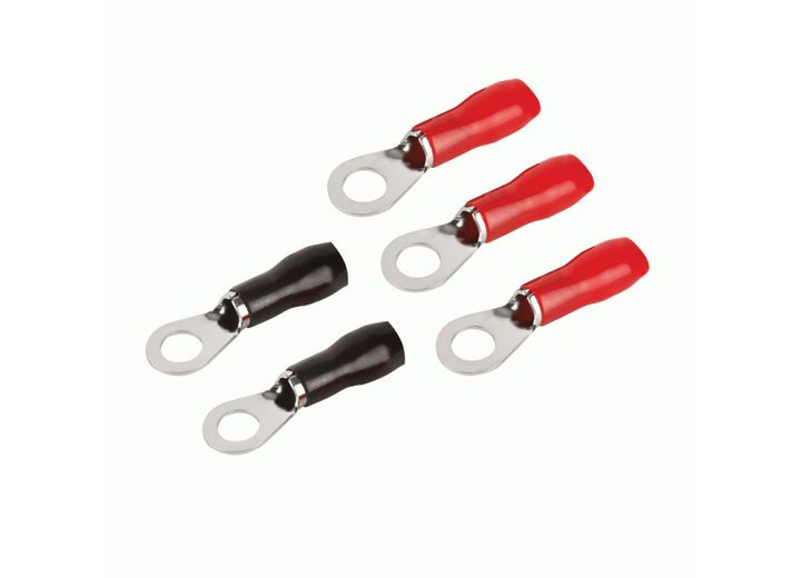 Metra - 4 Awg 3/8in Ring Terminal 20pk  V8 Series - V8-RTN10-20