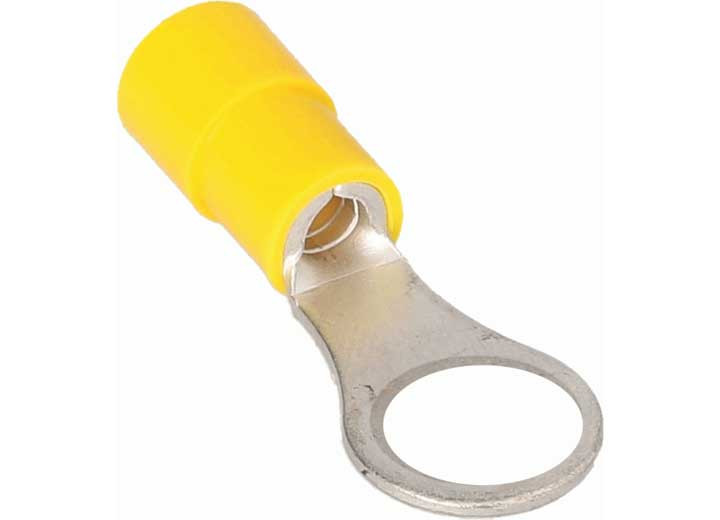 Metra - Yellow Vinyl Ring Terminal 1210 Gauge #8 Package Of 100 - YVRT8