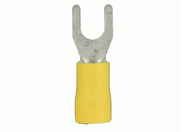 Metra - Yellow Vinyl Spade Terminal 1210 Gauge #6  Package Of 100 - YVST6