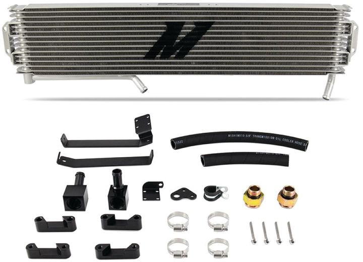 Mishimoto  - 1719 Gm 6.6l L5p Duramax Transmission Cooler Silver - MMTC-DMAX-17SL