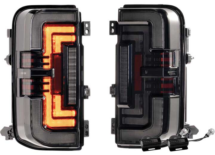 Morimoto Lighting - 21c Bronco Xb Led Tail Lights Set Smoked - LF750