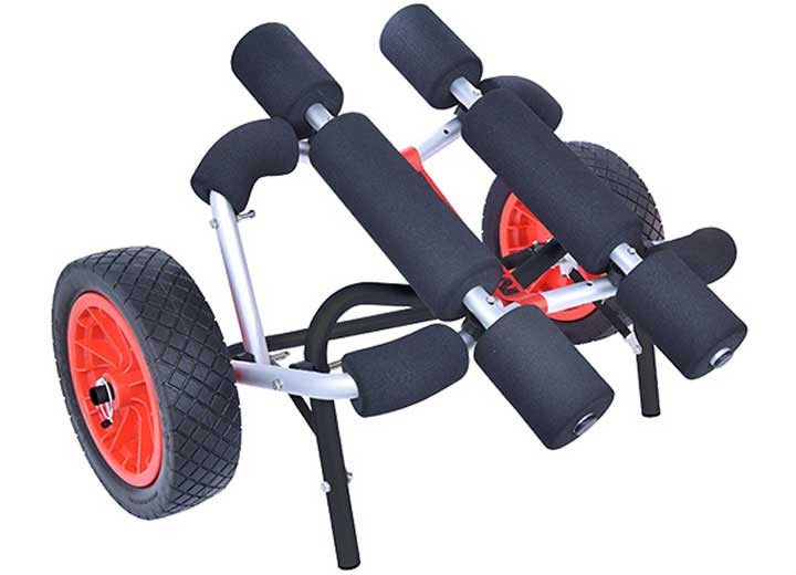 Malone Auto Racks - Widetrak Atb Large Kayak/canoe Cart (with Noflat Tires & Bunks) - MPG521