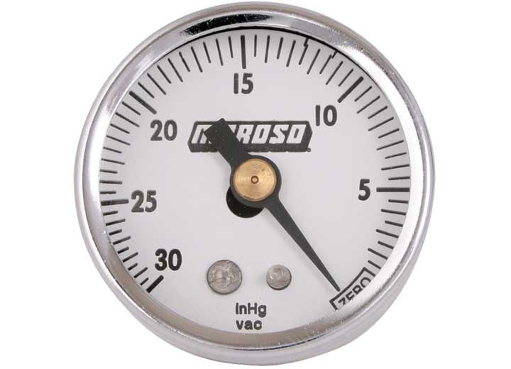 Moroso - Vacuum Gauge 1.5 In Dia 030 In - 89610