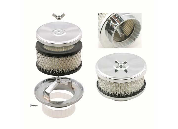 Mr. Gasket Co. - Crm Air Clnr 4in Deep Dish - 4354