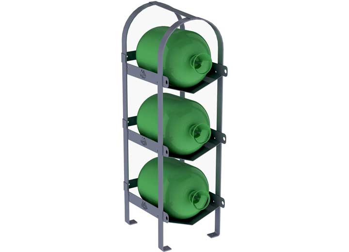 Masterack - Freon Tank Rack 330 Lb Tanks 36hx13wx12d - 02N938KP