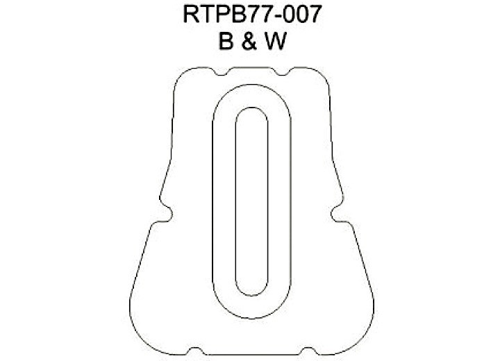 Morryde - Wedge Kit For B&w - RTPB77-007