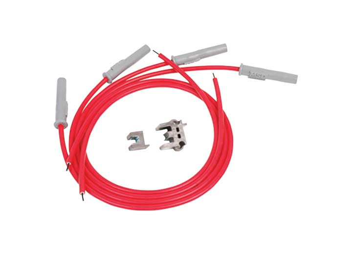 MSD Ignition - Super Conductor Spark Plug Wire Set Multiangle Plug Hei Cap Re - 31189