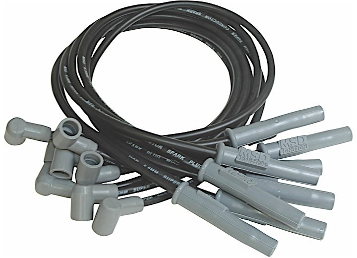 MSD Ignition - Bbc Super Conductor Wire Set Socket Black Jacke - 31373