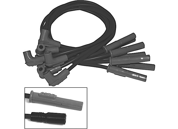 MSD Ignition - Gm Geniii Universal Super Conductor Spark Plug Wire Set Ls Engine - 32073