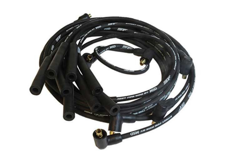 MSD Ignition - 6078 Coronet/fury/charger Street Fire Wire Set Socket Blac - 5531