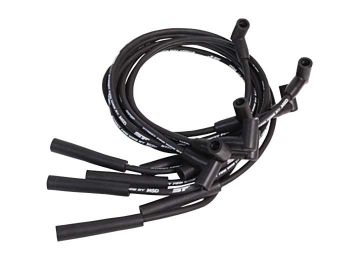 MSD Ignition - Ford 302/351w Hei Street Fire Wire Set Blac - 5541