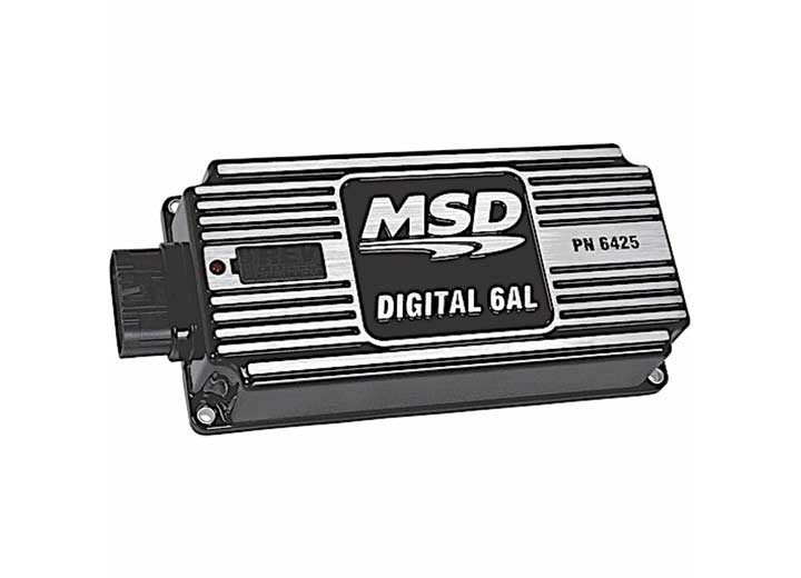 MSD Ignition - Digital 6al Ignition Control/builtin Adj Rev Limit Control/blac - 64253