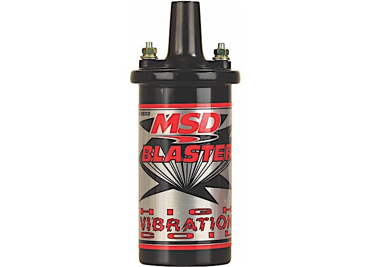 MSD Ignition - Blaster Series Ignition Coil/high Vibration/black - 8222