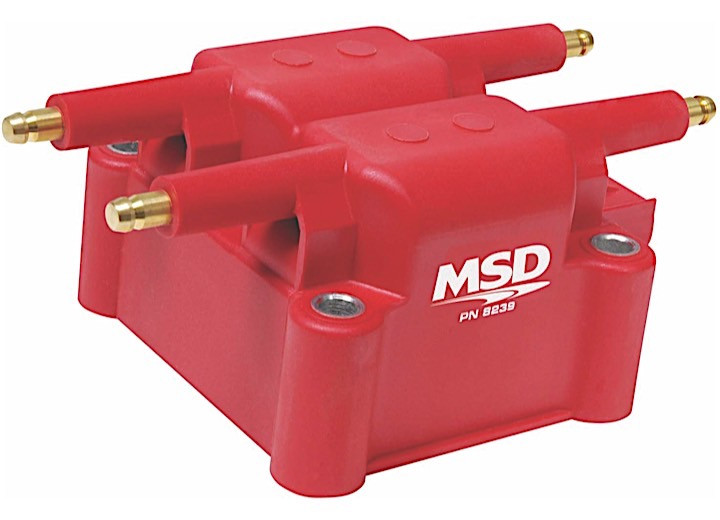 MSD Ignition - Neon/talon/breeze Blaster Ignition Coil/4 Tower/red - 8239