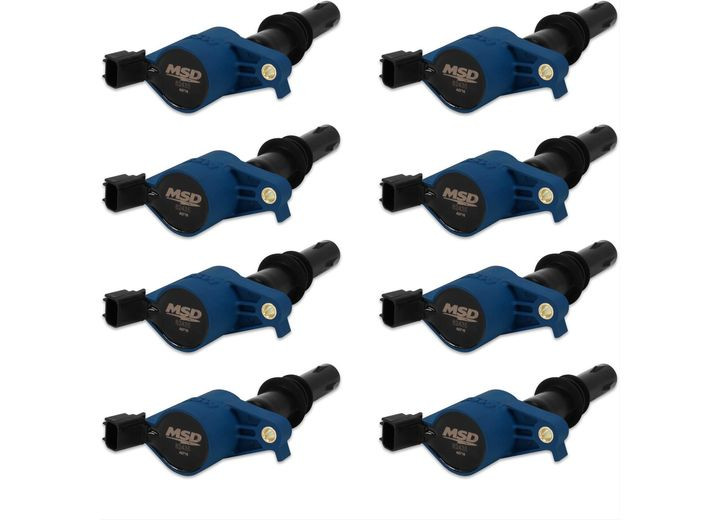MSD Ignition - Ford 4.6/5.4/6.8l V8 Blaster Ignition Coil/3valve/blue/8 Pac - 824385