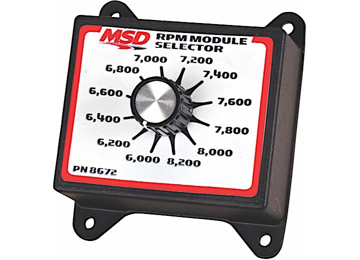 MSD Ignition - Rpm Module Selector Switch 6.0k8.2 - 8672