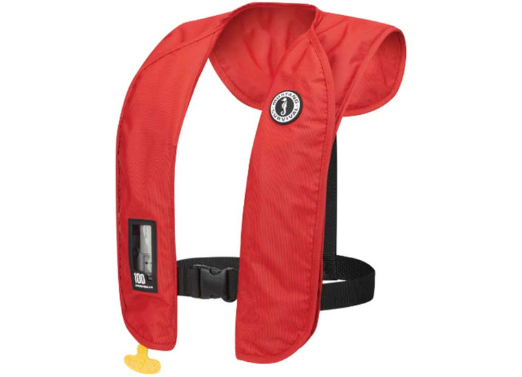 Mustang Survival - Mit 100 Convertible A/m Inflatable Pfd; Red - MD2030-4-0