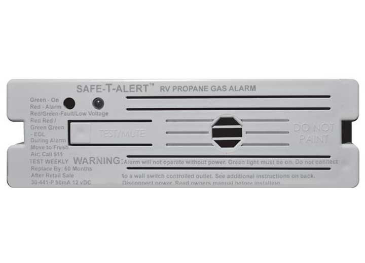 MTI - Propane Alarm  White Surface Mount 12 Vdc Hard Wire - 30-441-P-WT
