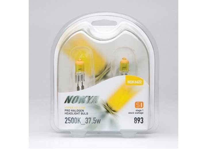 Mtq - (2)bulb 893 37.5w Hyper Yellow - NOK6622