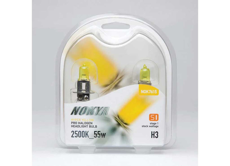 Mtq - (2)bulb H3 55w Artic Yellow - NOK7615