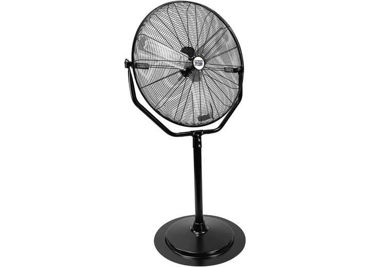 Maxx Air Fan - 30in Heavy Duty Pedestal Fan 84in Adjustable Pole3 Fan Speeds - HVPF30YOKEUPS