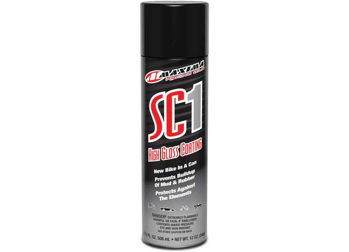 Maxima Racing Oil - Sc1 High Gloss Coating Clear Coat 12 Oz Can - 78920
