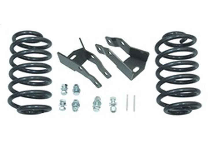 Maxtrac Suspension - 1520 Suburban/0720 Escalade/tahoe/yukon/0713 Avalanche Rear 2in Lowering Box Kit W/coils - 201220