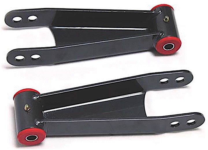 Maxtrac Suspension - 0110 Silverado/sierra 1500/2500/3500 2/4wd Rear Steel 1.52in Lowering Shackles(pair) - 410730