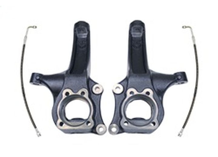 Maxtrac Suspension - 1522 Colorado/canyon 2wd Front 4in Lift Spindles W/brake Lines - 700440