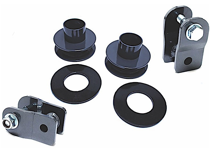 Maxtrac Suspension - 0523 F250/f350 Super Duty 4wd Steel 2.5in Lift Coil Spacers W/shock Extenders(pair)grey - 883725