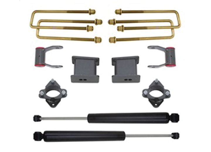 Maxtrac Suspension - 1619 Silv/sierra 1500 2wd Rear 4in Lift Box Kit W/max Trac Shocksuse W/7in Lift - 901750