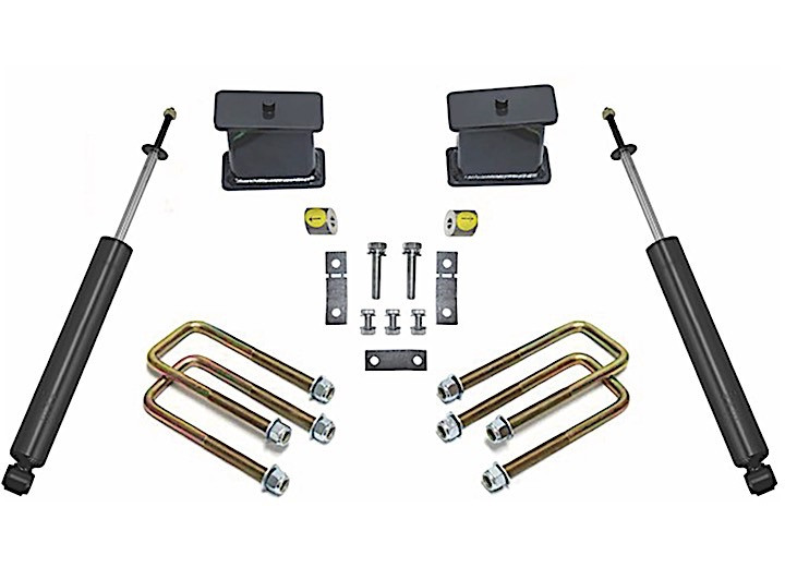 Maxtrac Suspension - 0721 Tundra 2wd Rear 4in Lift Box Kit W/max Trac Shocksuse W/6in Lift - 906740